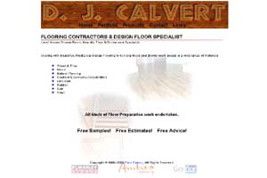 Created in 2000 using Frontpage